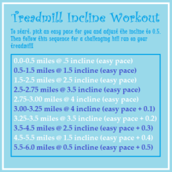 Treadmill Incline Workout